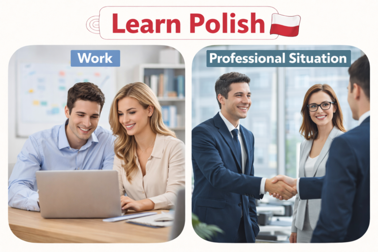 Online Polish lessons for adults. Practice speaking, listening, and vocabulary with native teachers. Flexible schedule and real results.