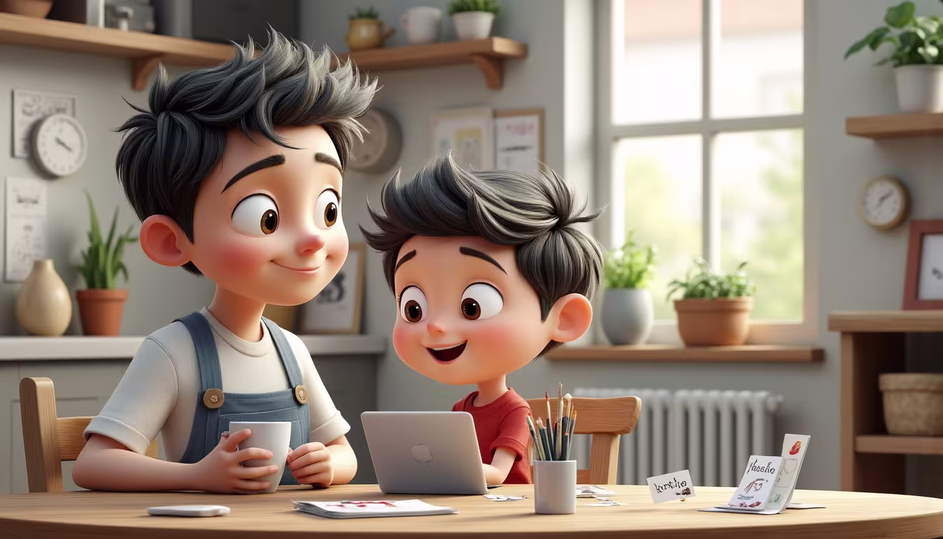 Hiszpański dla dzieci przez internet w domu