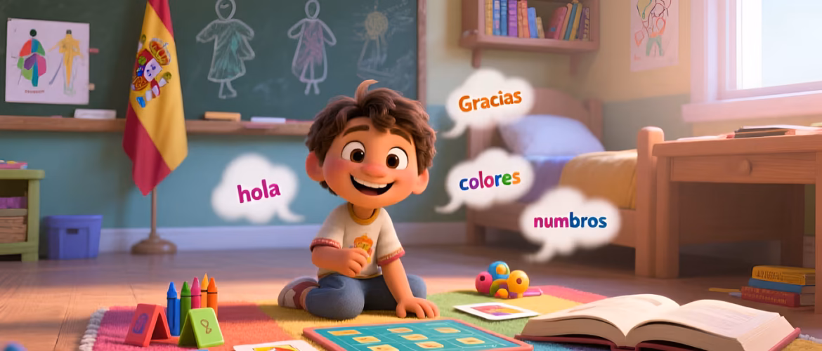 Nauka hiszpańskiego dla dzieci przez zabawę